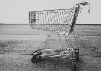 Ein Einkaufswagen
