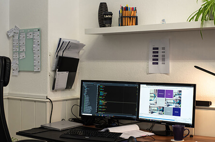 Unser Büro in der Roonstraße